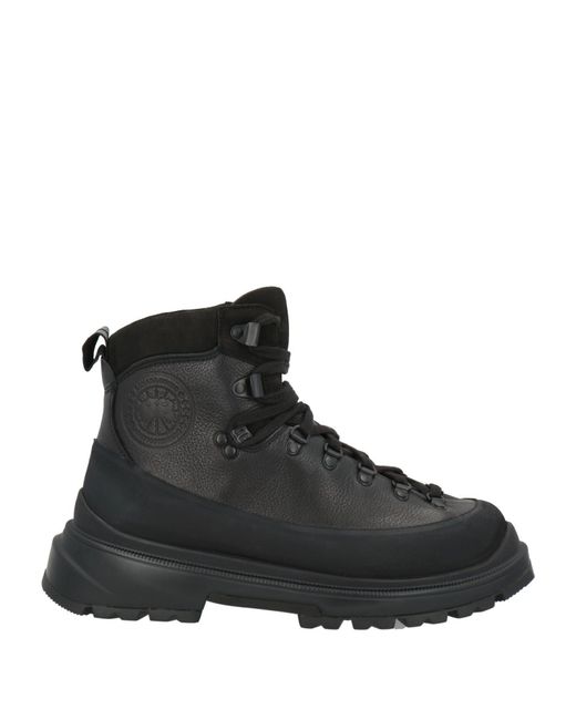 Canada Goose Black Ankle Boots Leather for men