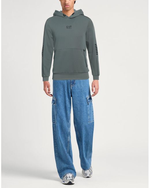EA7 Blue Sweatshirt for men