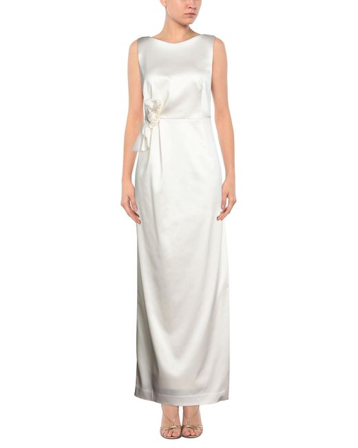 P.A.R.O.S.H. White Maxi Dress