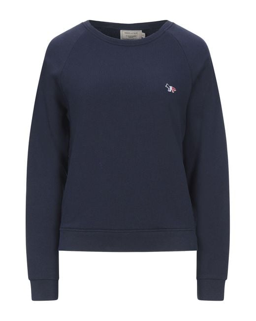 Maison Kitsuné Blue Sweatshirt