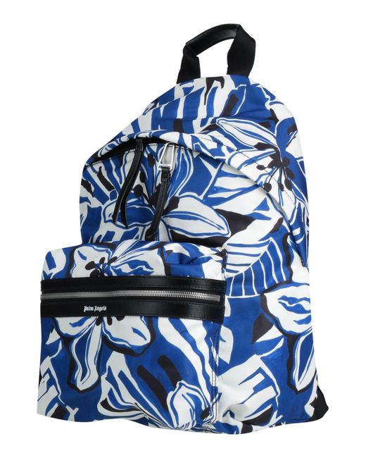 Palm Angels Blue Backpack for men