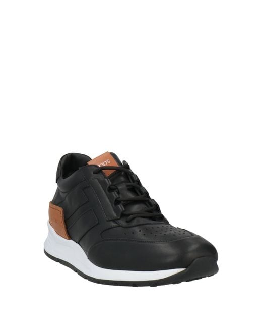 Tod's Black Sneakers Leather for men