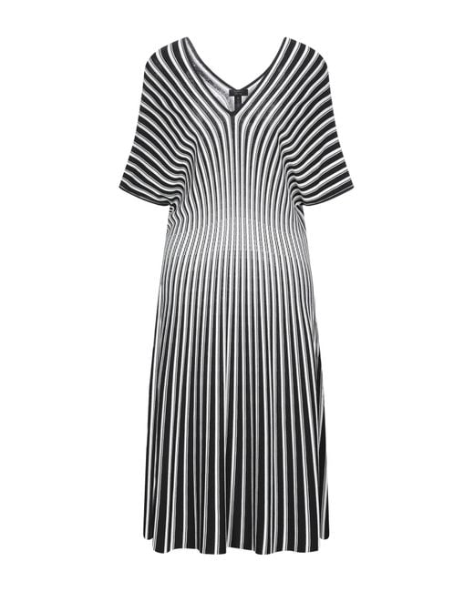 Marc Cain Black Midi-Kleid