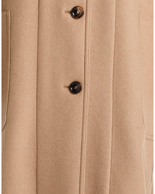 Max Mara Natural Sfilata Camel Coat Virgin Wool, Cashmere