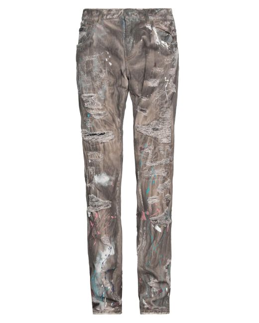 Pantaloni jeans di Dolce & Gabbana in Gray da Uomo