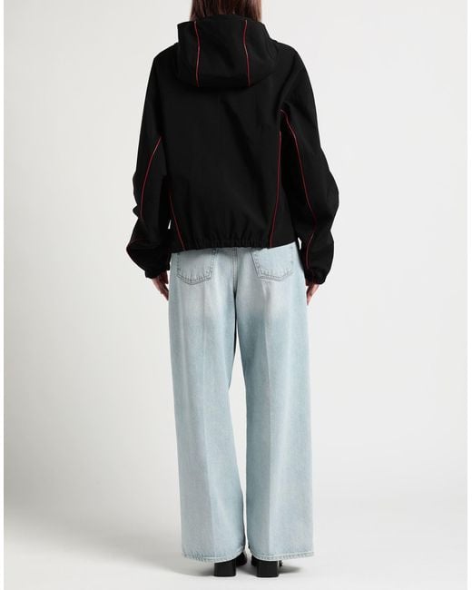 Ferragamo Black Jacket Polyester, Cotton