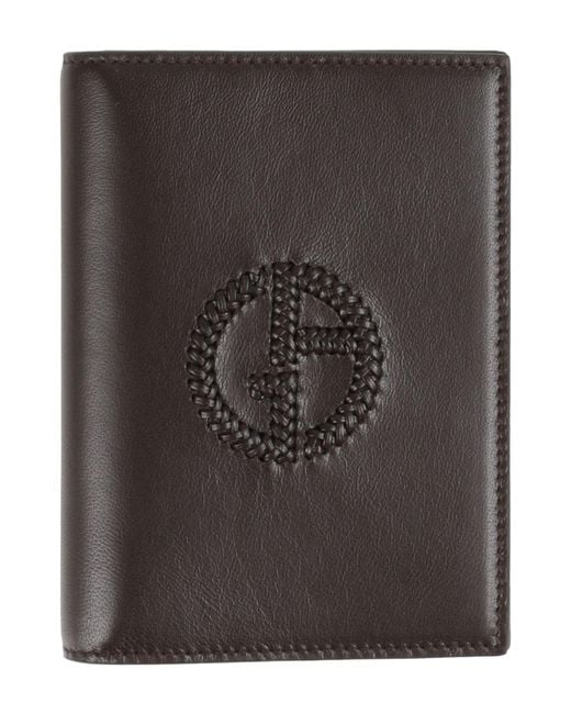Giorgio Armani Black Wallets for men