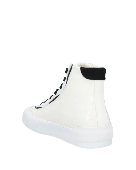 ARMANI EXCHANGE Natural Sneakers Textile Fibers
