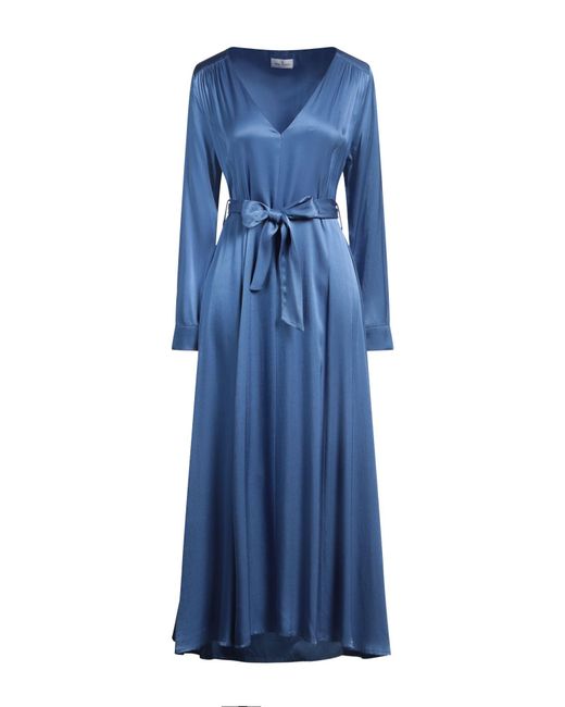 Rebel Queen Blue Maxi Dress Viscose