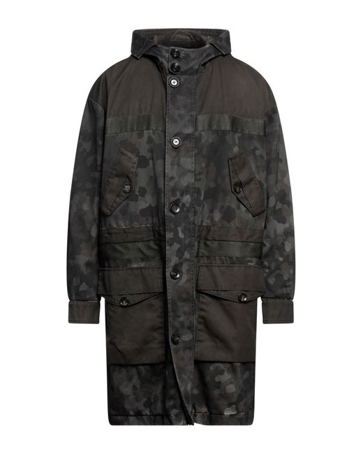 Tod's Black Overcoat & Trench Coat for men