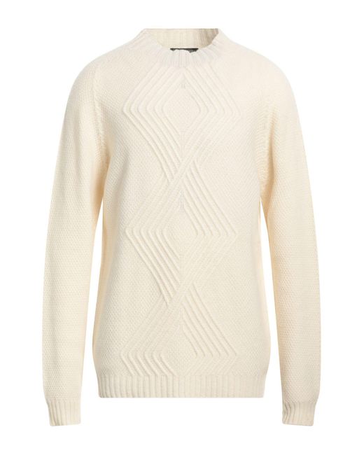 Daniele Fiesoli White Sweater for men