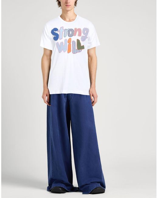 Comme des Garçons White T-Shirt Cotton for men
