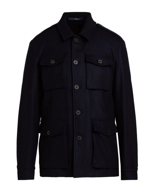 Drumohr Blue Jacket for men