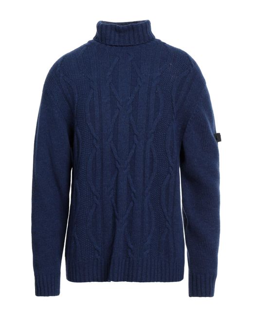 Peuterey Blue Turtleneck for men