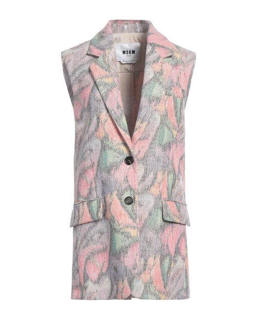 Blazer di MSGM in Purple