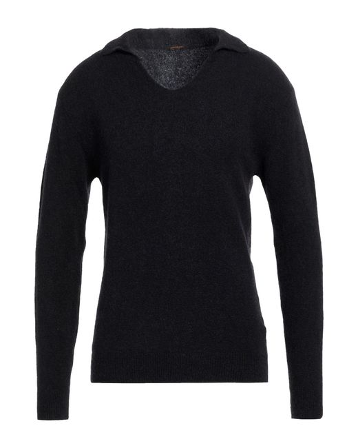 Officina 36 Blue Sweater Polyamide, Alpaca Wool, Virgin Wool, Elastane for men