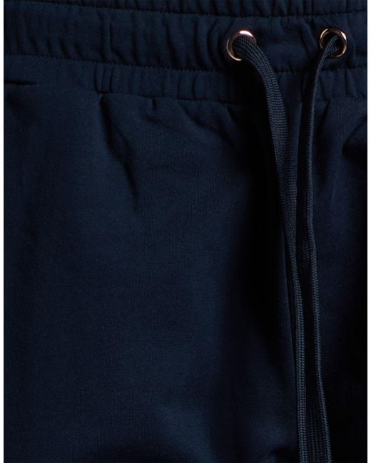 EA7 Blue Pants Cotton, Elastane