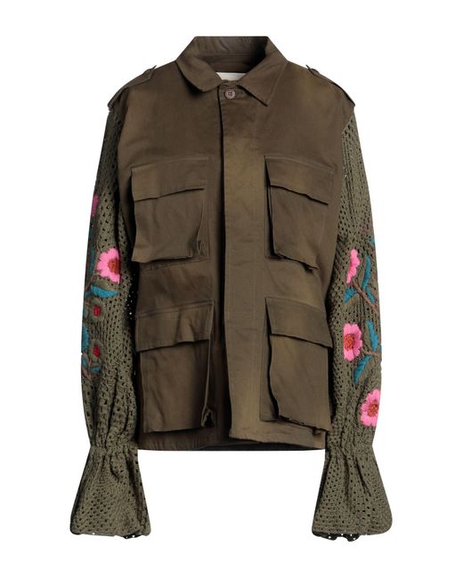 Veste Et Blouson TU LIZE en coloris Green