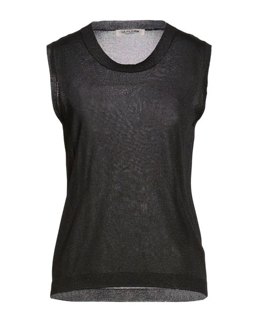 La Fileria Black Top Viscose, Metal Fiber