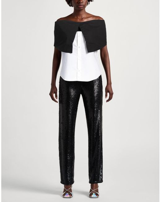 Top MM6 by Maison Martin Margiela de color Black