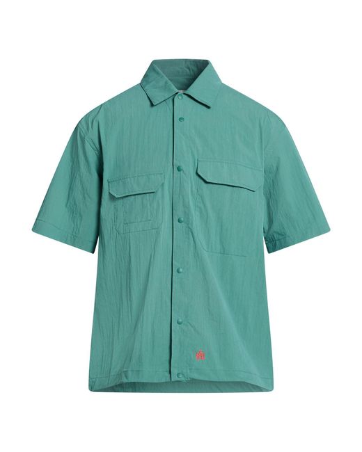 UNIFORM BRIDGE & CO. Green Shirt for men