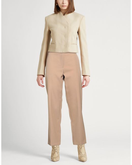 Jil Sander Natural Pants Wool