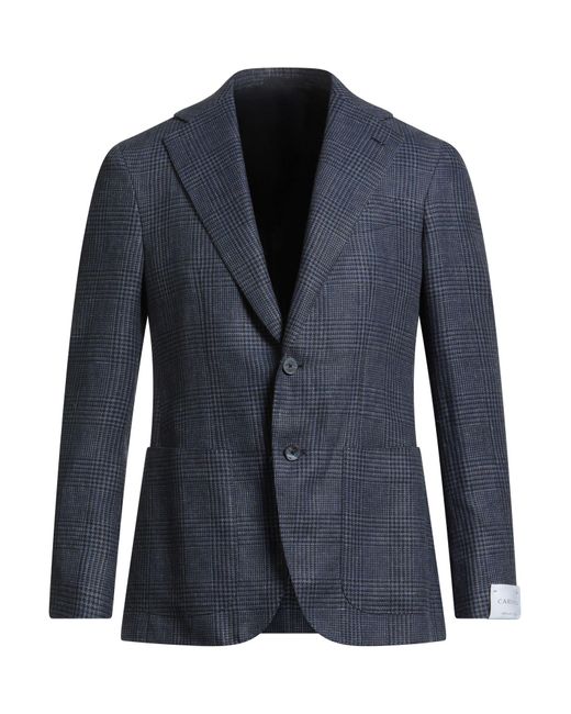 Caruso Blue Blazer for men