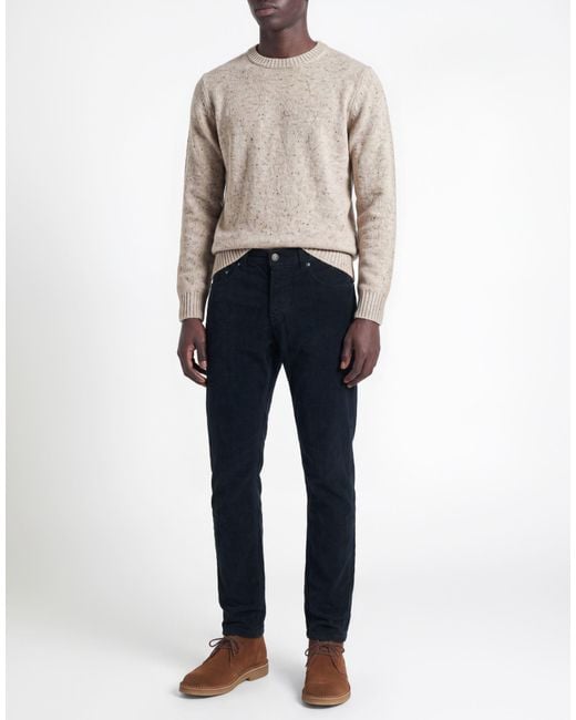 Dondup Blue Pants Cotton, Lyocell, Elastane for men