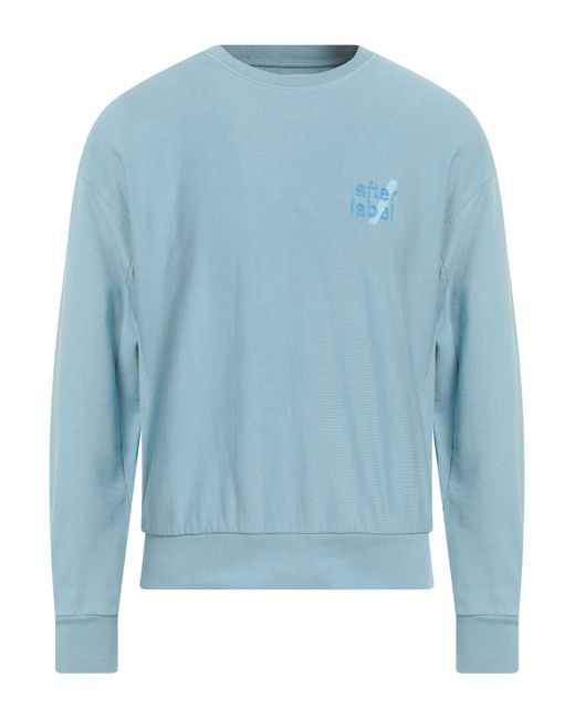 AFTER LABEL Blue Sky Sweatshirt Cotton for men