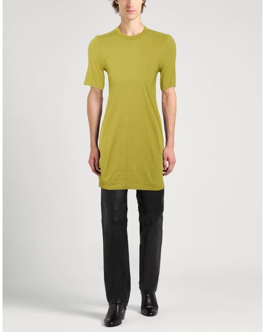 Rick Owens Green T-Shirt for men