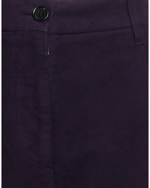 Aspesi Blue Pants Cotton, Elastane