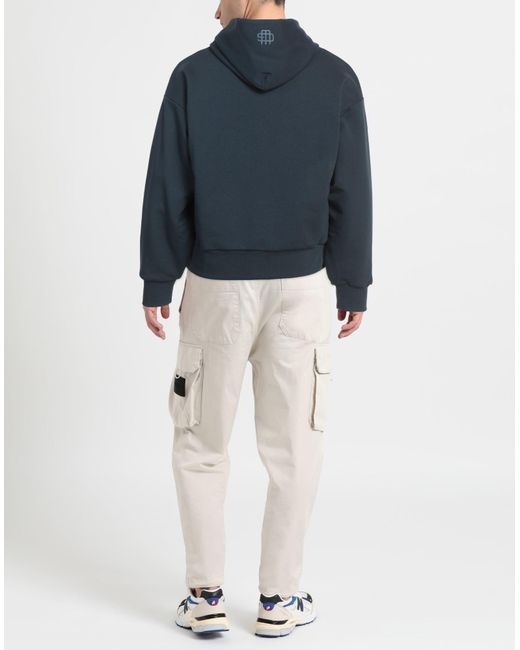 GARMENT WORKSHOP Blue Sweatshirt for men