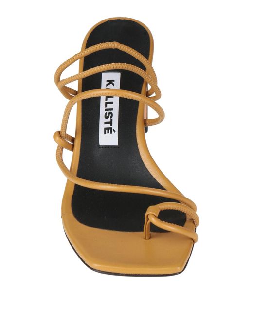 Kalliste Natural Thong Sandal