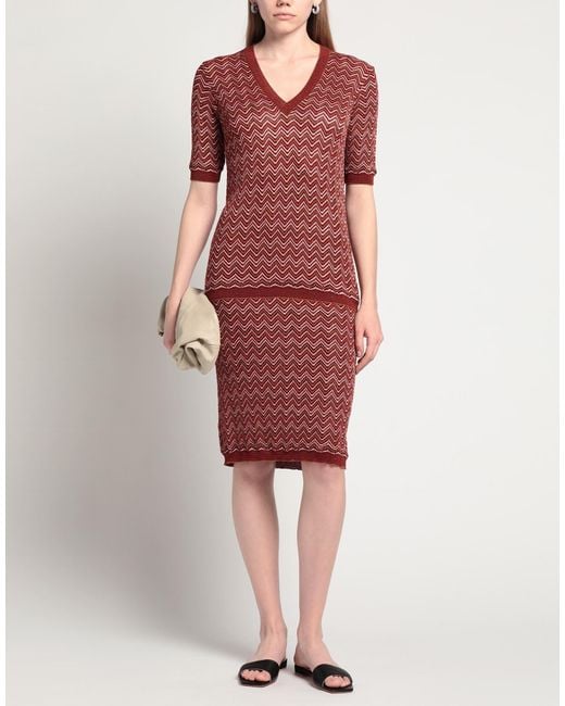 Missoni Red Midi Dress