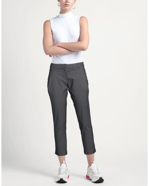 Colmar Gray Pants Cotton, Polyester, Polyurethane