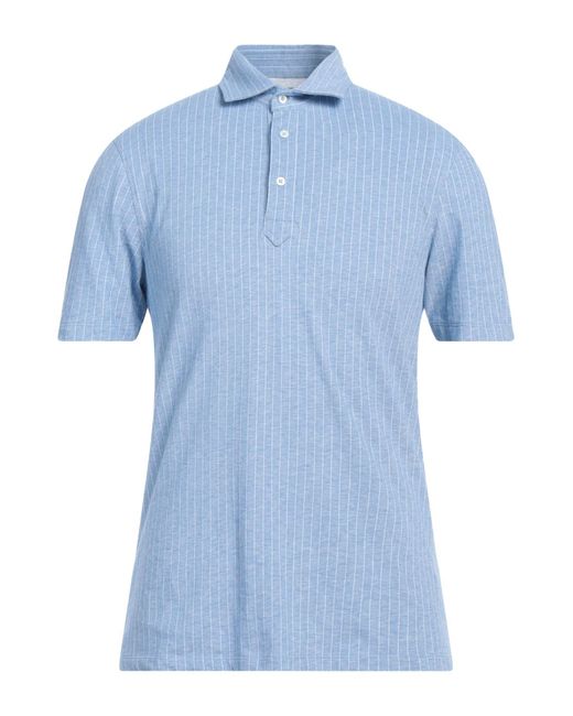 Brunello Cucinelli Poloshirt in Blue für Herren