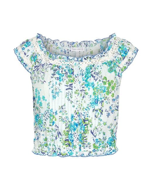 Poupette Blue Top