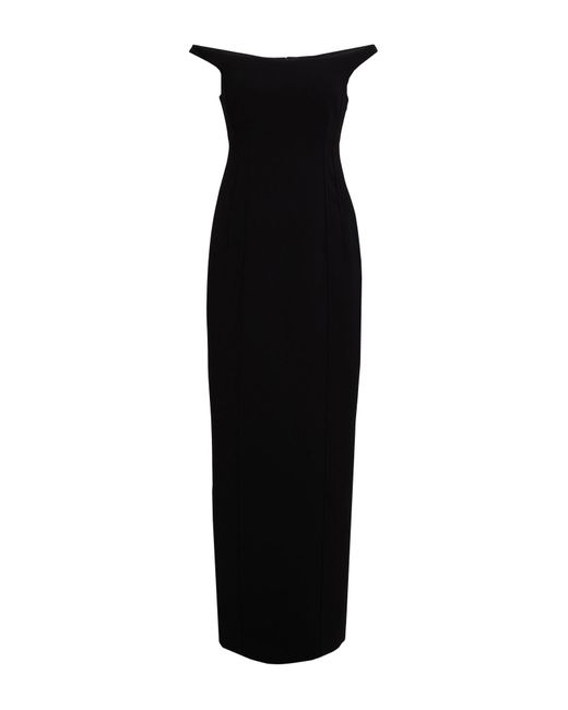 Totême Black Maxi Dress