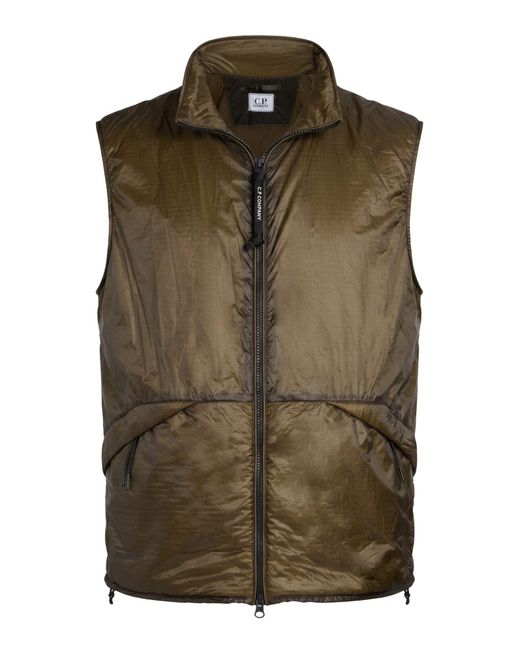 C P Company Green Gilet for men