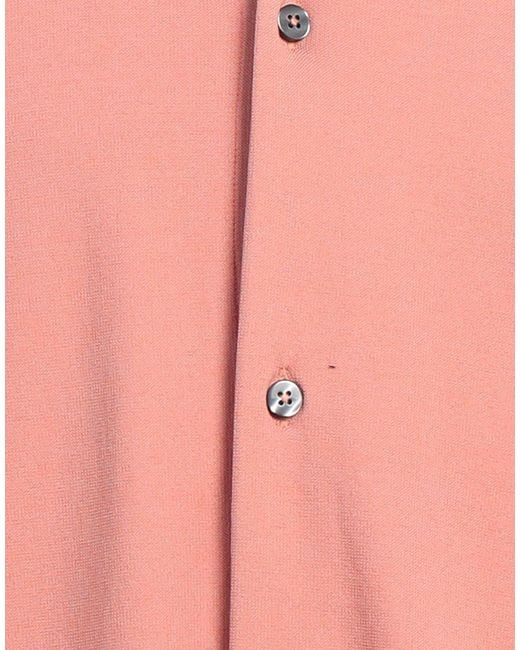 Rrd Pink Shirt Cotton, Polyamide, Elastane for men