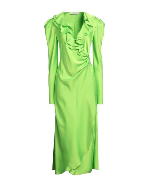 Philosophy Di Lorenzo Serafini Green Mini Dress
