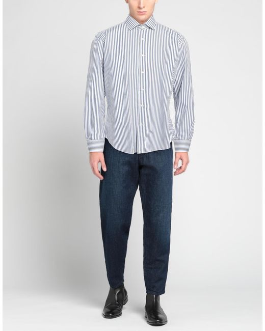 Drumohr Blue Shirt for men
