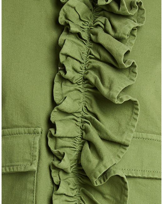 Please Green Jacket Cotton, Elastane