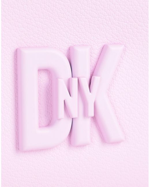Bolso con bandolera DKNY de color Pink