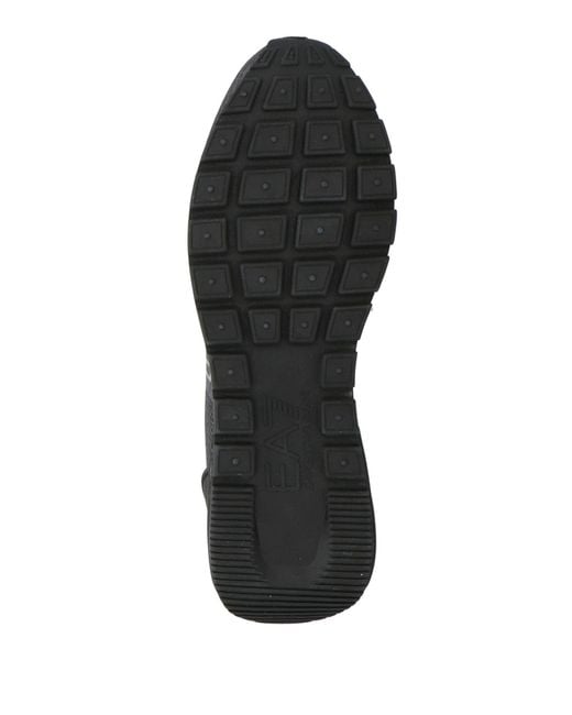EA7 Black Sneakers for men