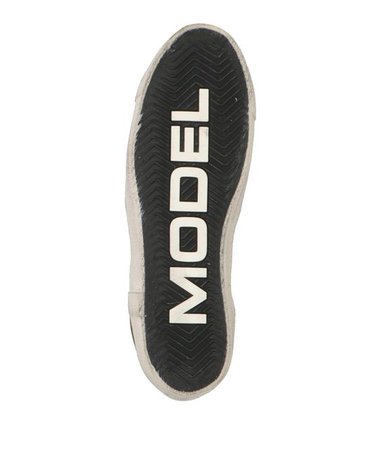 Philippe Model White Trainers for men