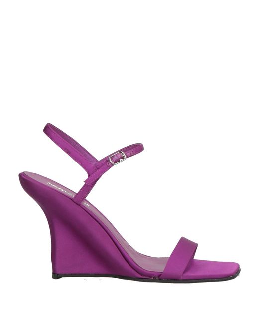 Jeffrey Campbell Purple Sandals