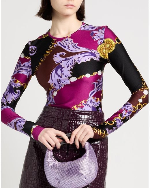 Versace Jeans Couture Pink Bodysuit