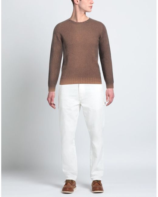 Pullover Aragona de hombre de color Brown