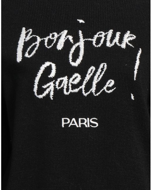 Gaelle Paris Black Pullover